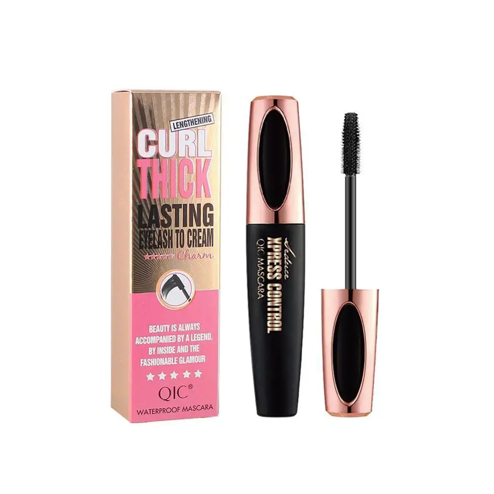 4D шелковое волокно Тушь для ресниц водоСТОЙКАЯ Удлиняющая натуральная длинная