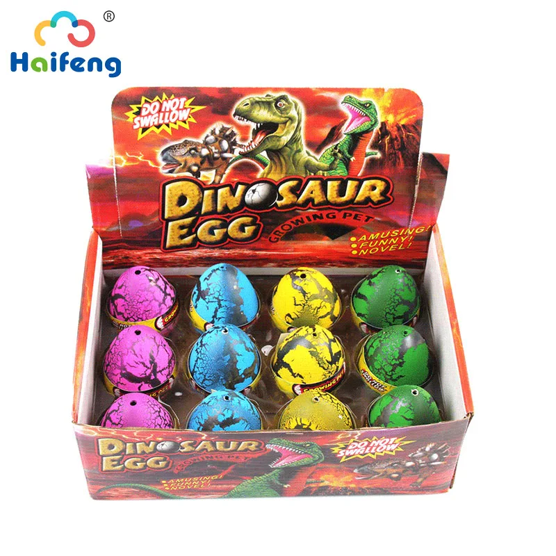 4 шт. Яйца динозавра инкубационные в воде большой размер вода растет динозавр