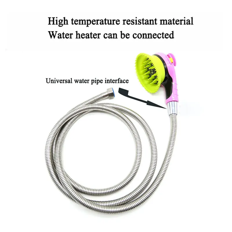 Удобный массажер для собак и кошек расческа душа аксессуары ванной домашних