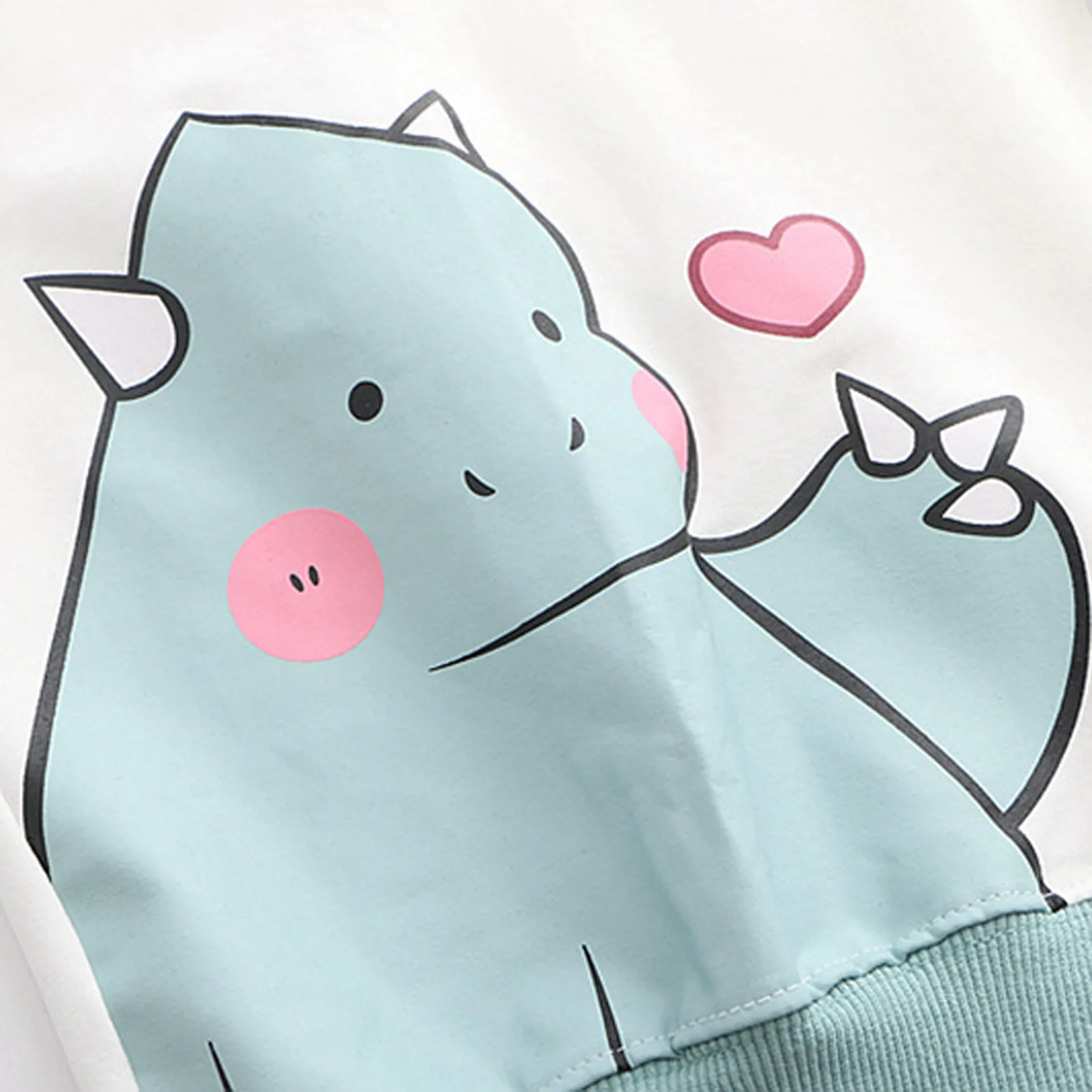 Новая модная женская Повседневная Толстовка с длинным рукавом и принтом