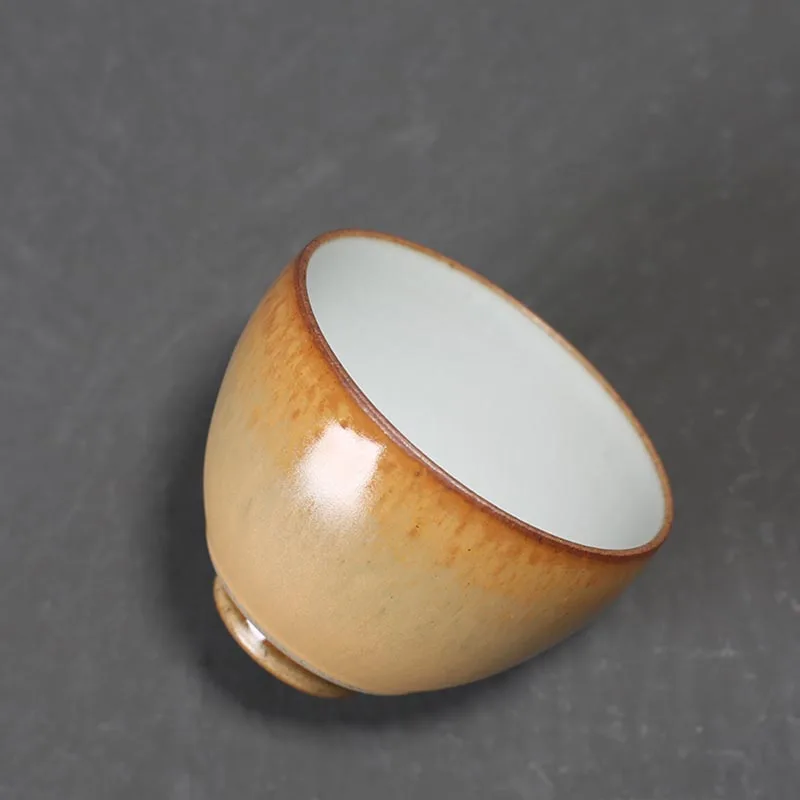 110 мл чайная чашка из грубой керамики для сушки в печи керамическая кунг-фу