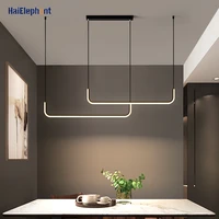 modern led pendant lights for hall kitchen living dining room lamparas de techo bar suspension luminaire gold black deco lamps