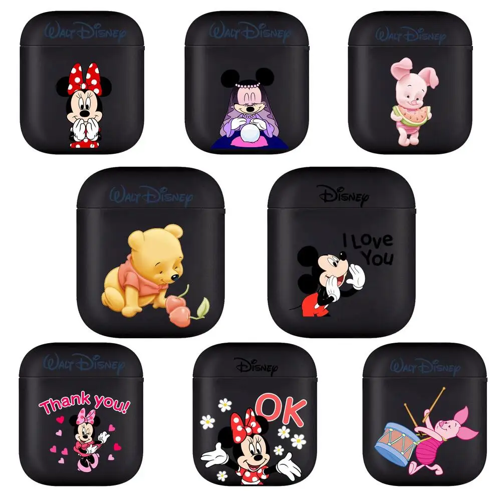 

Nice Kiss Minnie Mickey Mouse Soft Silicone Cases For Apple Airpods 1/2 Protective Bluetooth Wireless Earphone Cover For Apple A