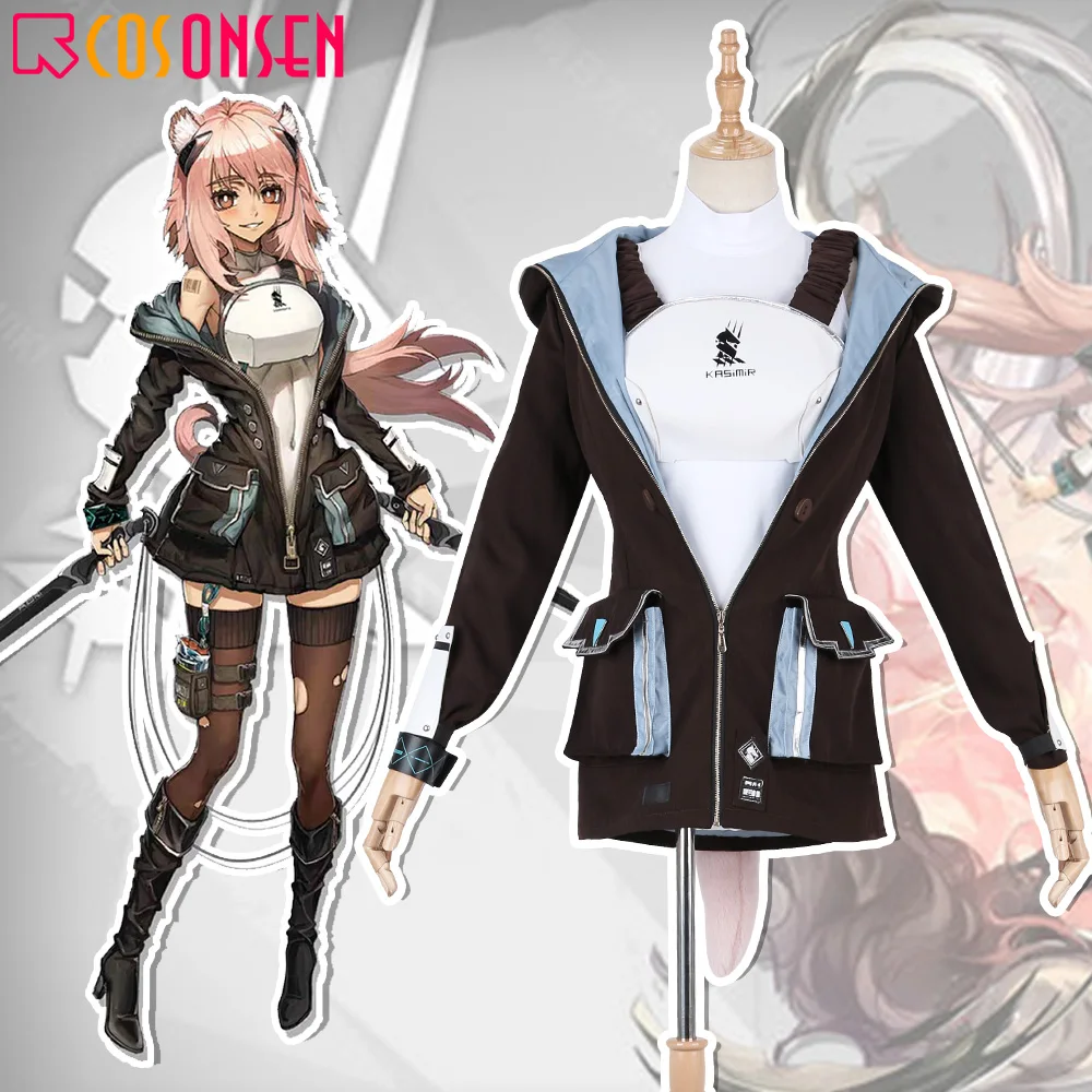 Arknights гравий Косплэй костюм Для женщин специалист форма горячих источников по
