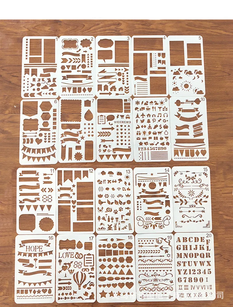 12 шт./набор пластиковые Планировщики |