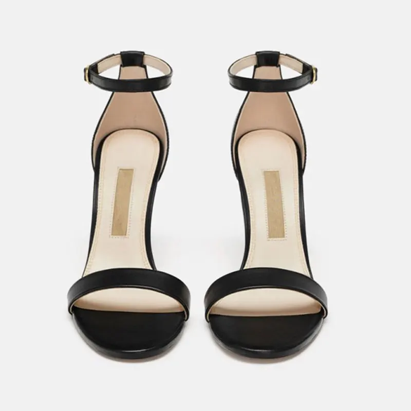 

Women Sandals 6/8/10CM Stiletto High Heel Shoes Ankle Strap OL Sexy Party Wedding Shoes Size 33-41Women's shoes