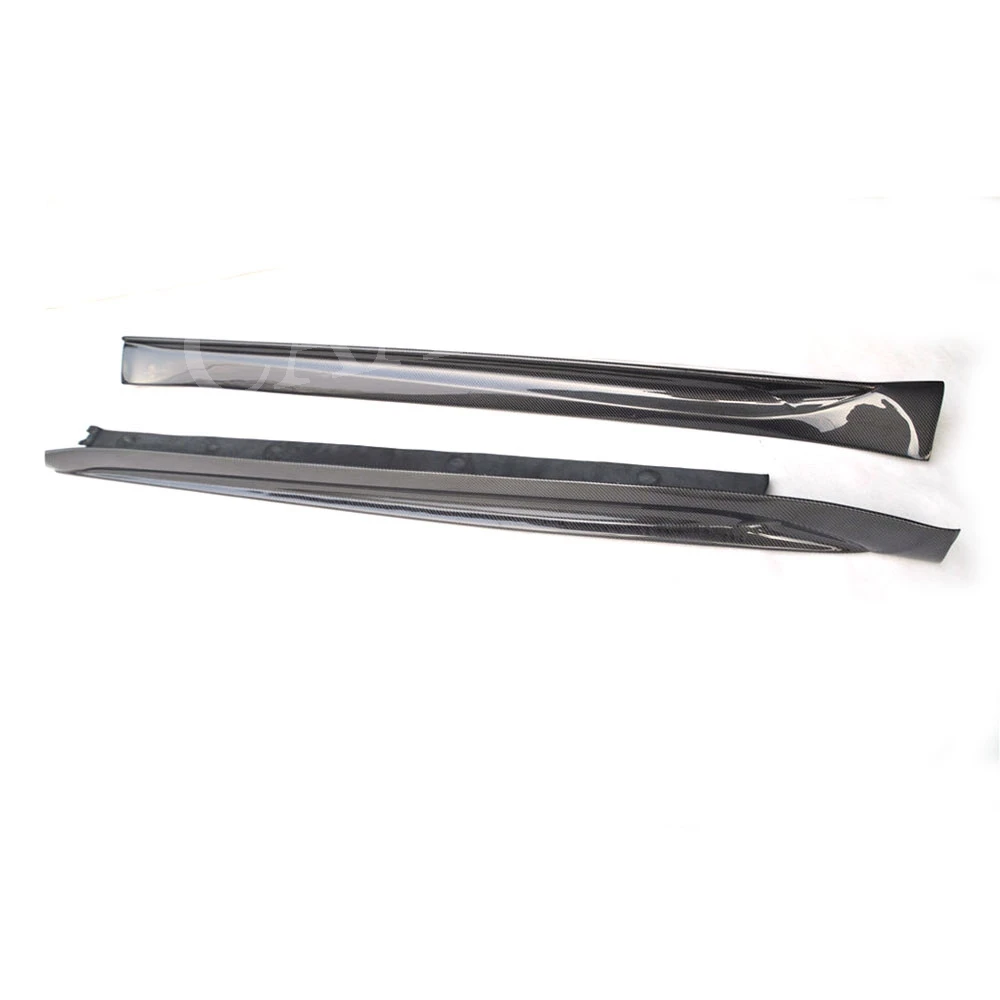 Боковые юбки фартуки подходит для Porsche 911 991 GT3 Carrera 2012 2013 2014 2015 V Стиль углеродного