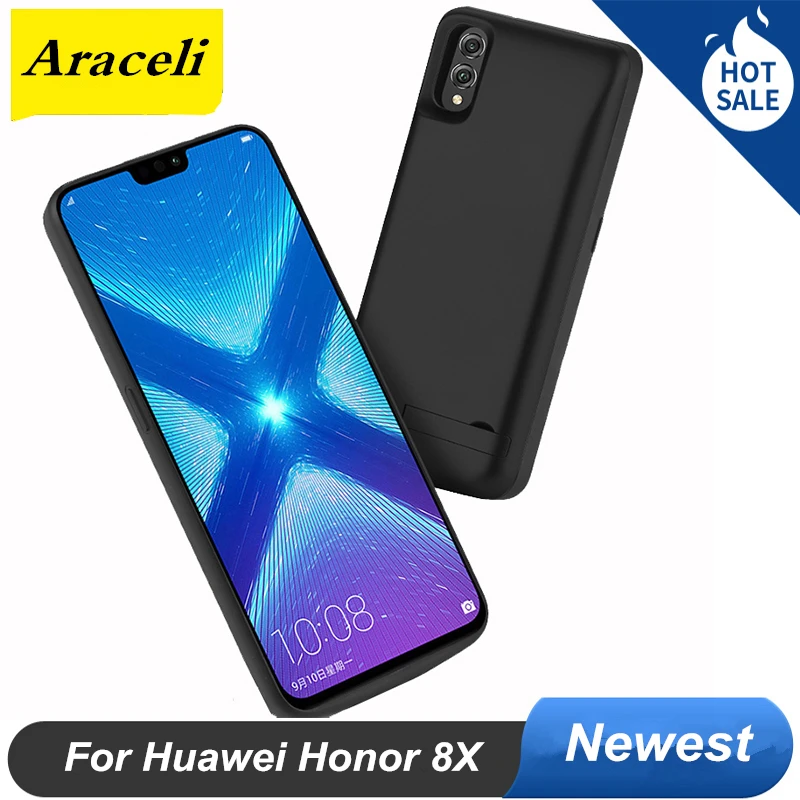 Чехол для аккумулятора Huawei Honor 8X внешнее резервное зарядное устройство 6500 мАч