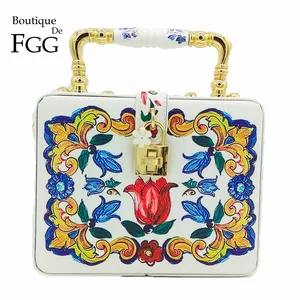 Женская сумка-тоут Boutique De FGG, с керамическим узором