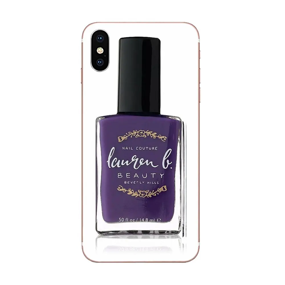 Мягкий ТПУ Capa флаконы для духов лак ногтей Apple iPhone 4 4s 5 5C 5S SE 6 6S 7 8 Plus X XS Max