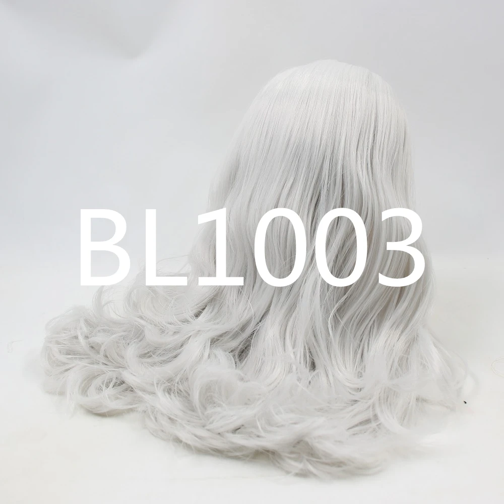 Blyth кукла ледяной парик только rbl головы и купола Макарон цвет волос для DIY на
