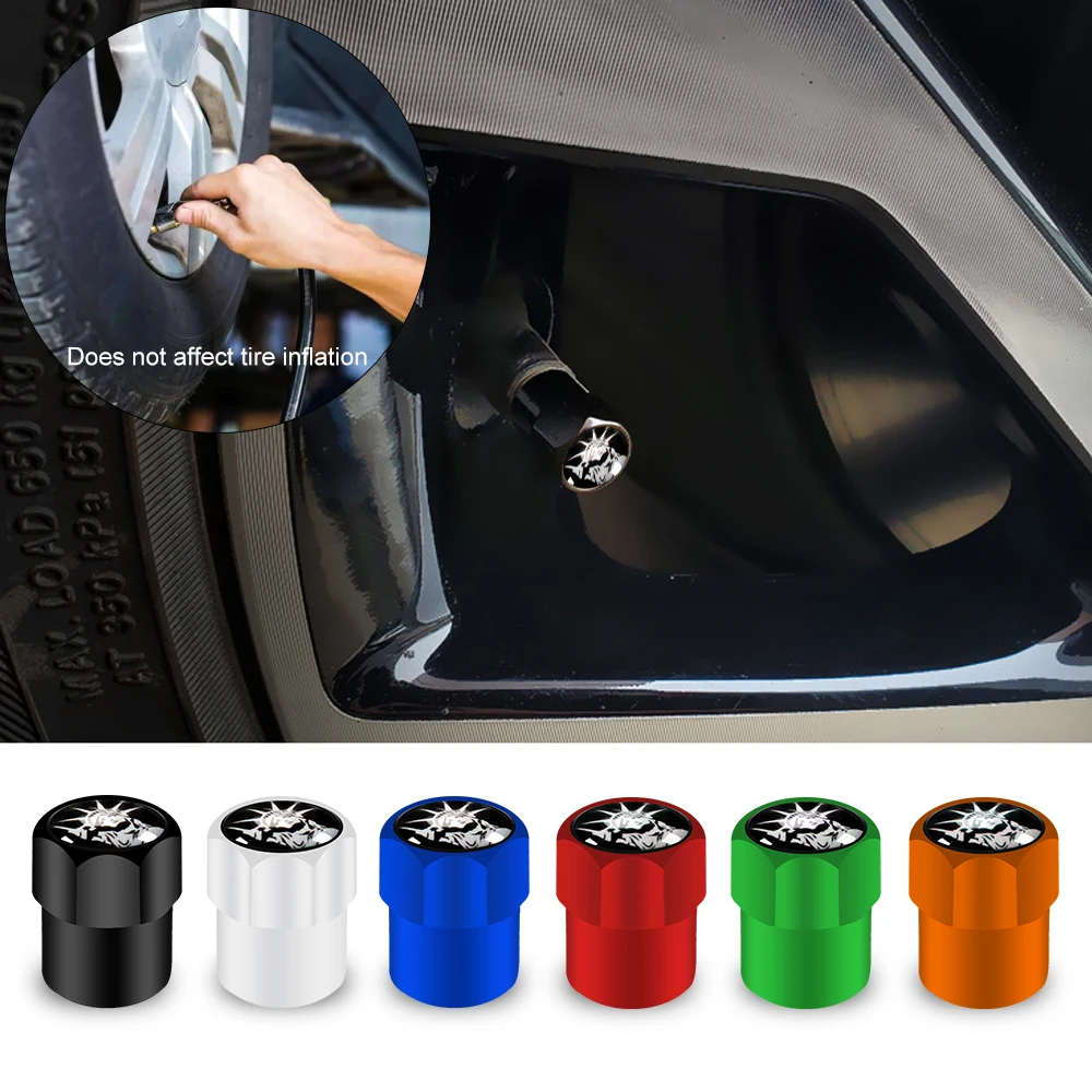 4 шт./компл. колпачок клапана автомобильной шины s алюминиевый сплав/Медь Статуя