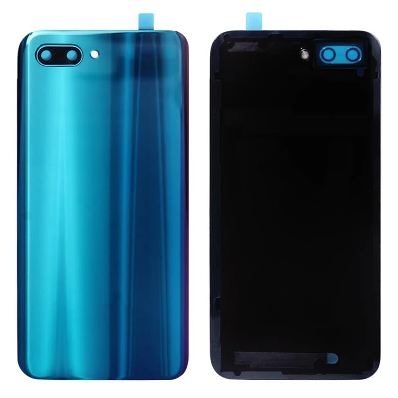 Крышка батарейного отсека для Huawei Honor 10 Задняя стеклянная панель корпус заднего