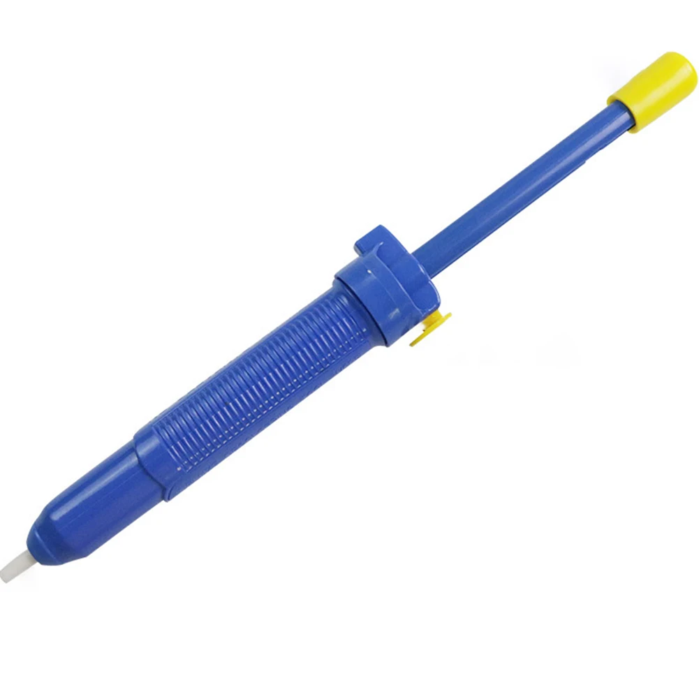 

Blue Anti-Skid Desoldering Pump Super Big Powerful Plastic Electronic Welding Solder Suction Sucker Vacuum Tin