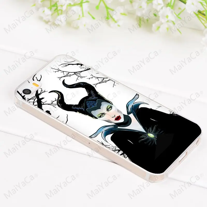 10 MaiYaCa Maleficent пленка прозрачный мягкий ТПУ чехол для телефона для iPhone X XS MAX XR 6 6s 7plus 8 8Plus 4S 5S 11 11pro max чехол - Цвет: 10