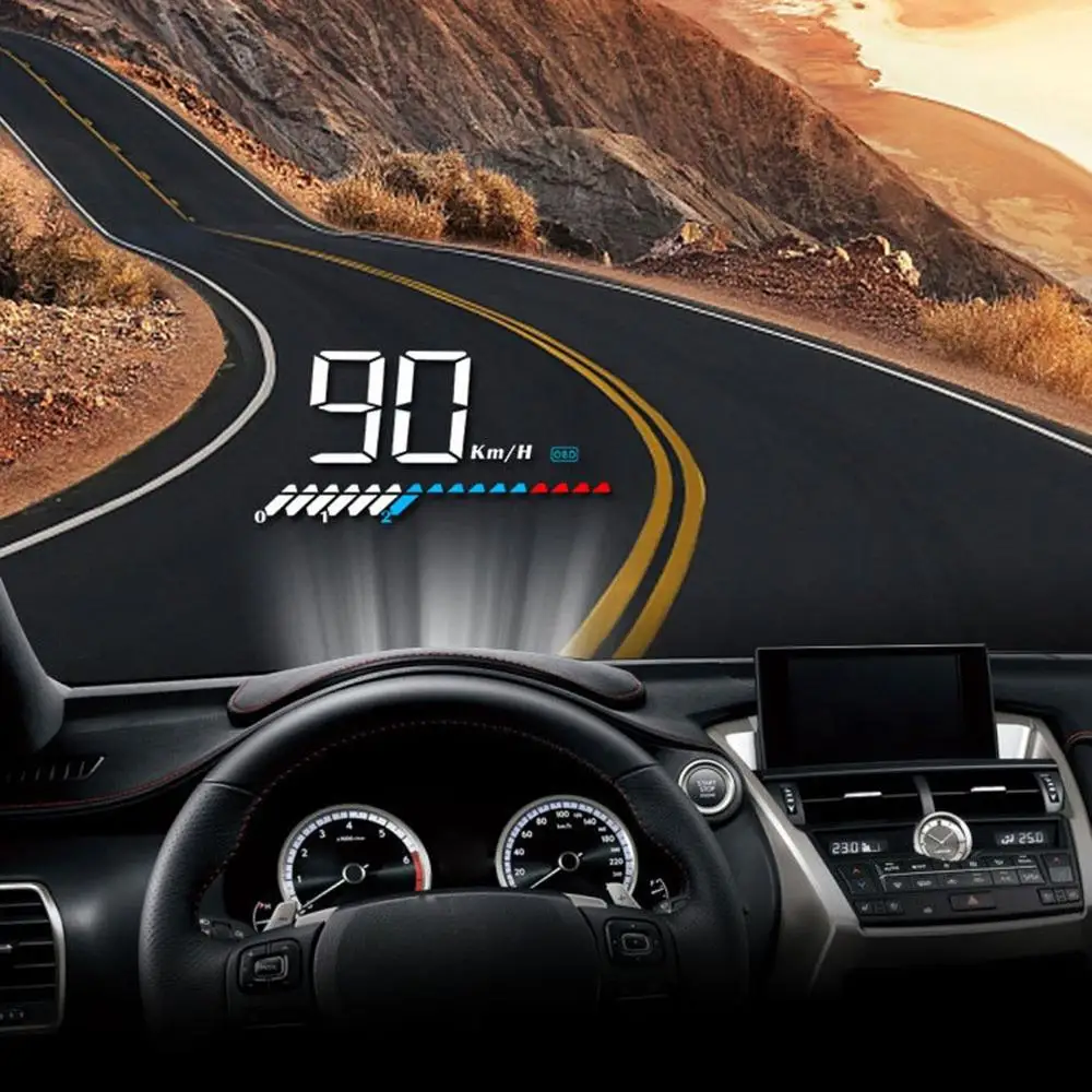 

Smart M7 Car Monitor High Definition Speed Projector Car Universal Hud Head-Up Display Dual Core Operation
