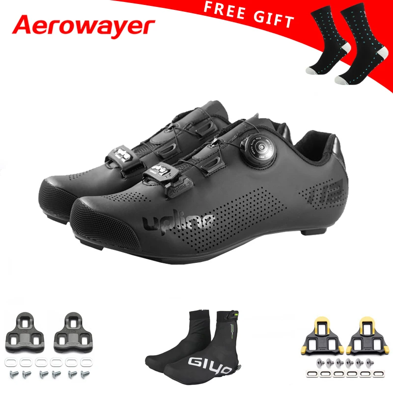 Дорожная обувь для велоспорта Мужская гоночного велосипеда взрослых кроссовки