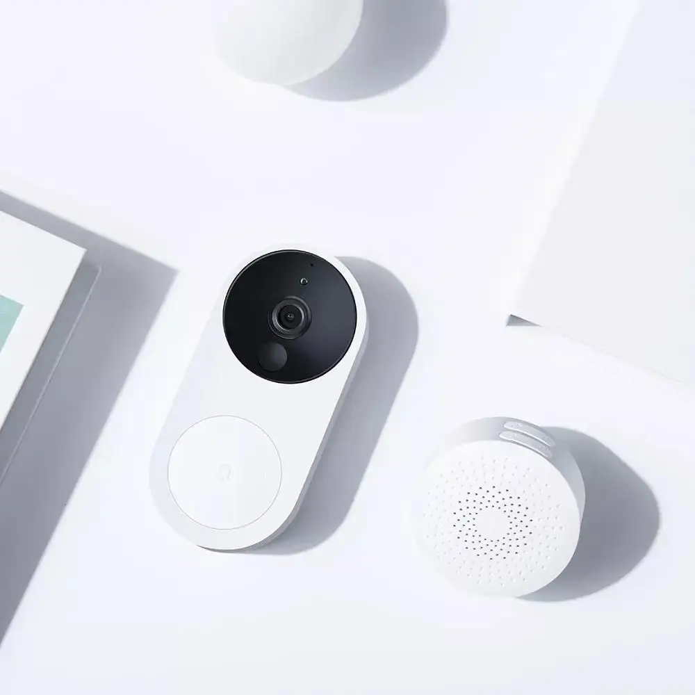 Умный видеодомофон xiaomi mijia D1 1080 дюйма HD инфракрасное ночное видение большая