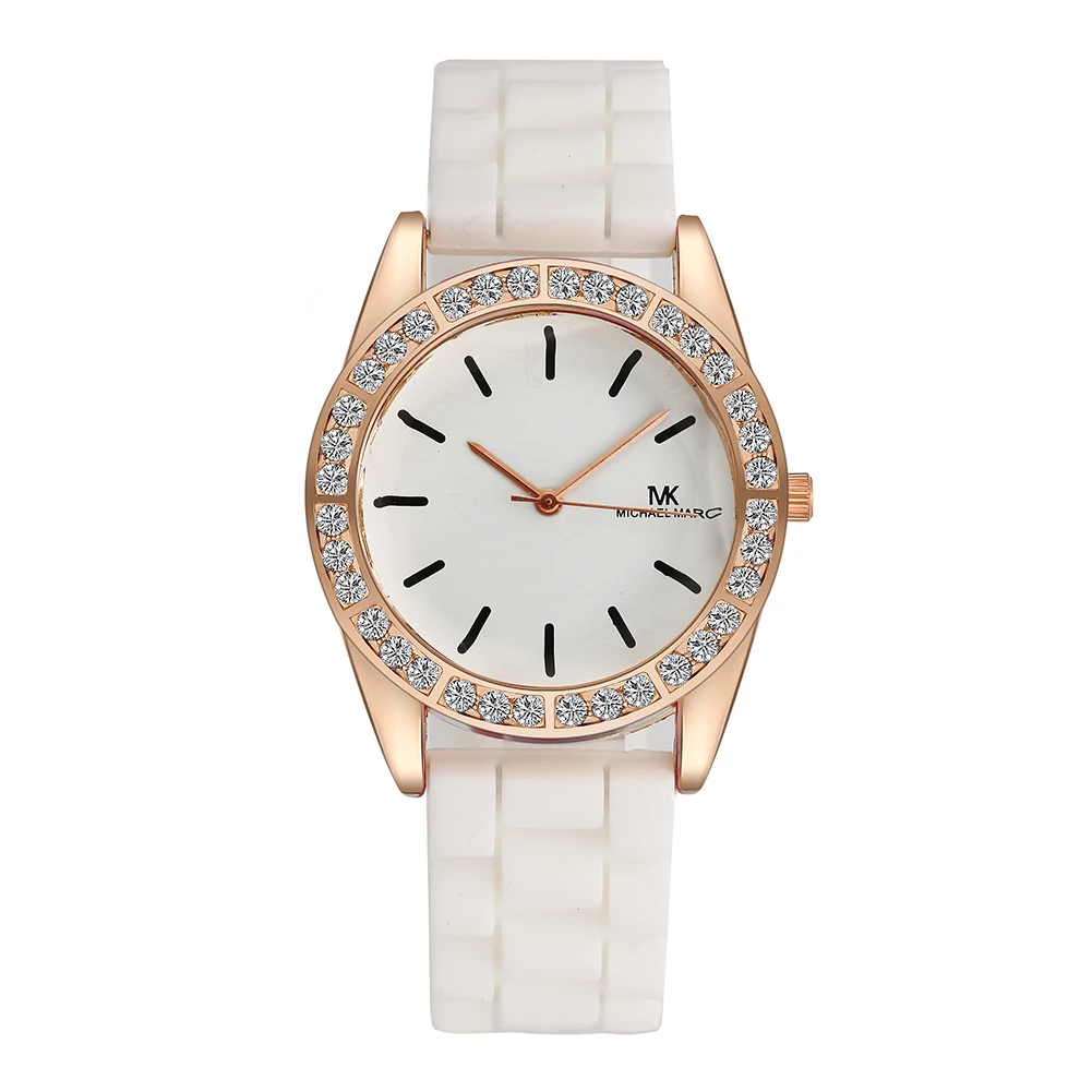 

Famous Brand Women Luxury Diamond Watch 2021 New Fashion Colorful Silicone Jelly Wristwatch Men Casual Sports Clock Relogio Hot