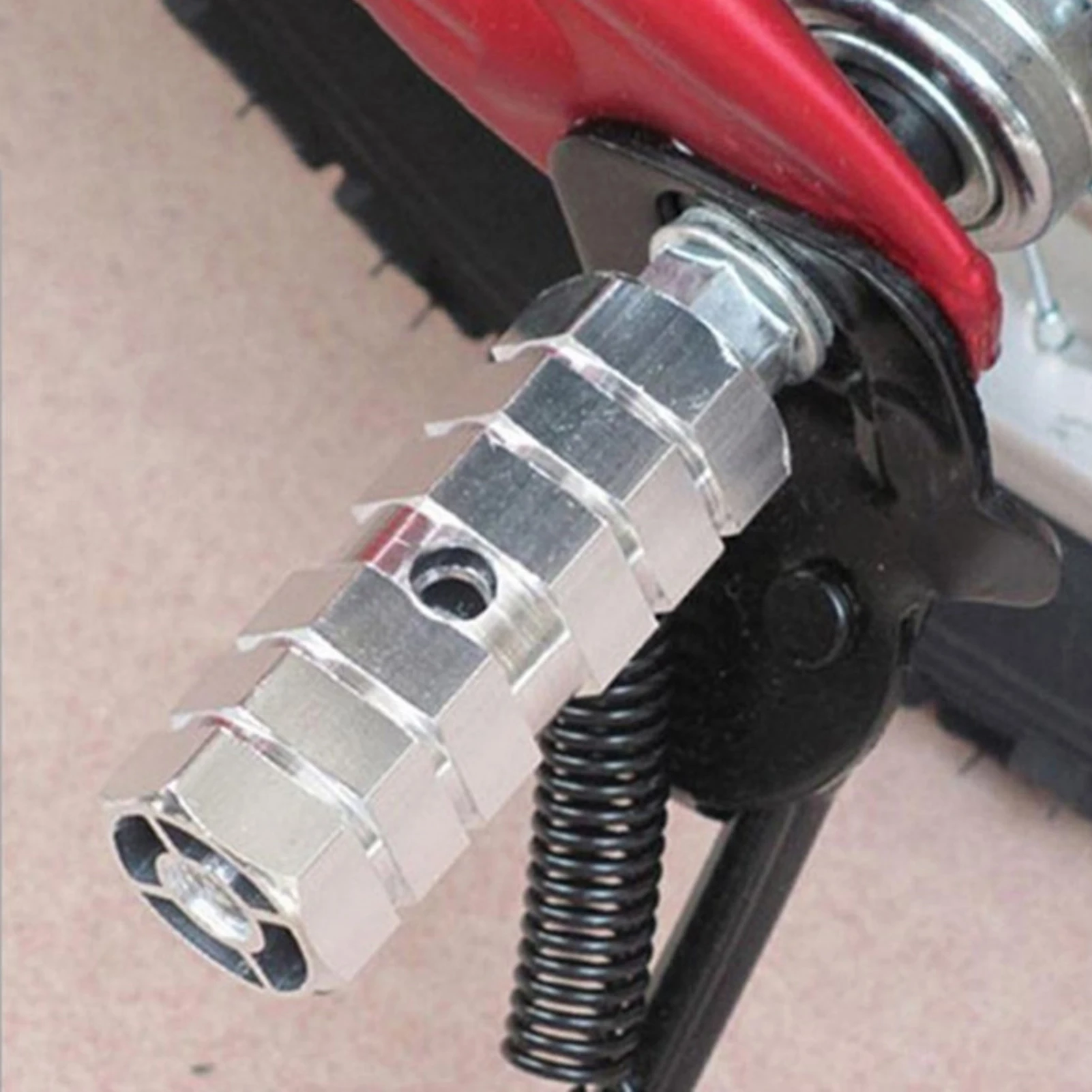 

Bike Pegs Cycling Foot Stunt Pedal Rear Stunt Pegs Fit 1cm Axles Pedal Stand Hollow Pole Foot Bar