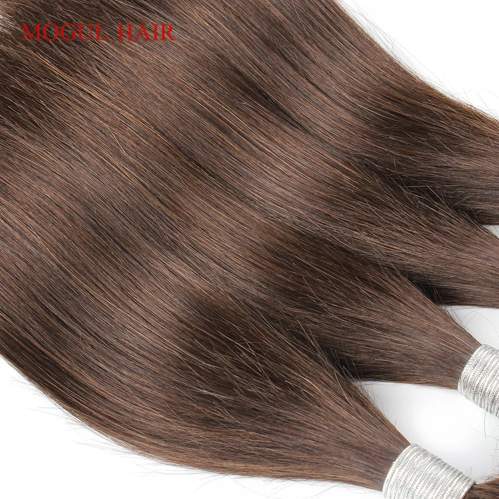 MOGUL волосы 4/6 пряди 50 г/шт. 1B 27 Омбре медовый блонд бразильские Прямые Remy человеческие волосы 613 натуральный цвет короткие волосы