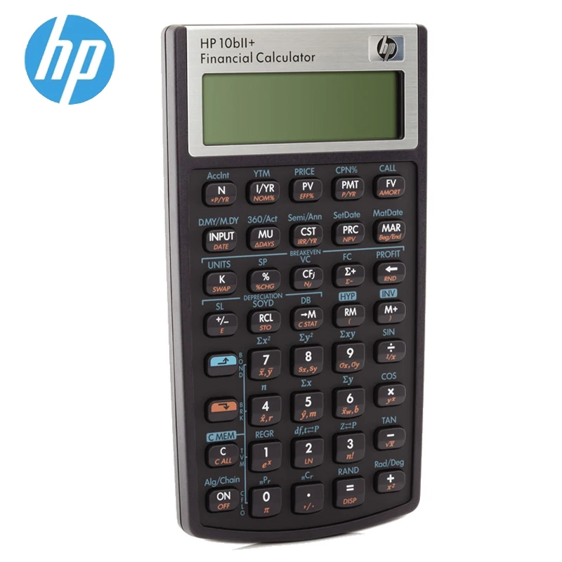 Hp 10bii + профессиональный калькулятор Hp10b2 Frm Cma|Калькуляторы| |
