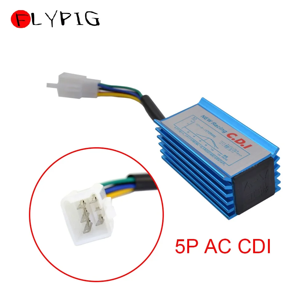 5 Pin высокопроизводительных гоночных AC CDI для GY6 50cc 70cc 90cc 110cc 125cc 4 тактный ATV Dirt Pit Bike