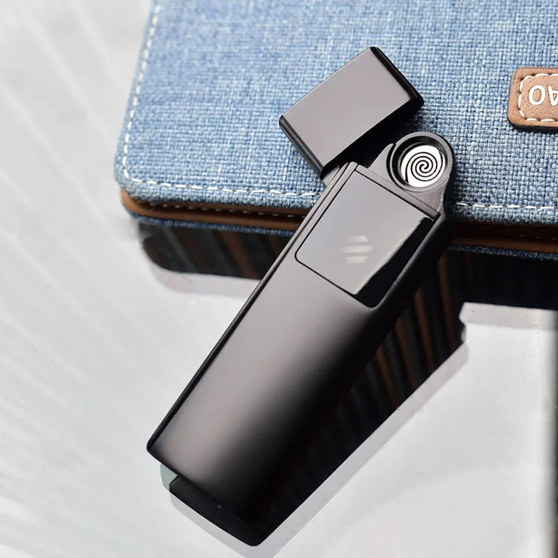 Xiaomi Beebest металлический электронный прикуриватель USB Перезаряжаемый сенсорный экран ветрозащитные сигареты гаджеты для мужчин безопасный без огня