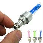 Колпачок Клапана лампа на колеса, 2 шт., светодиодный, для езды на велосипеде, легковых и мотоциклетных колесах