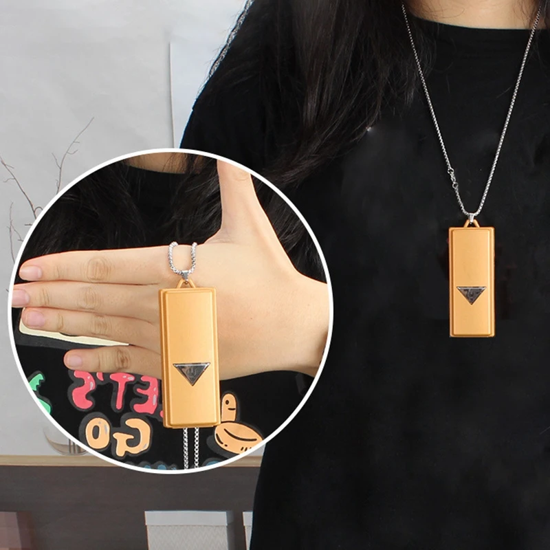 

Hanging Neck Air Purifier, Stylish Personal Wearable Necklace Mini Portable Negative Ion Air Purifier