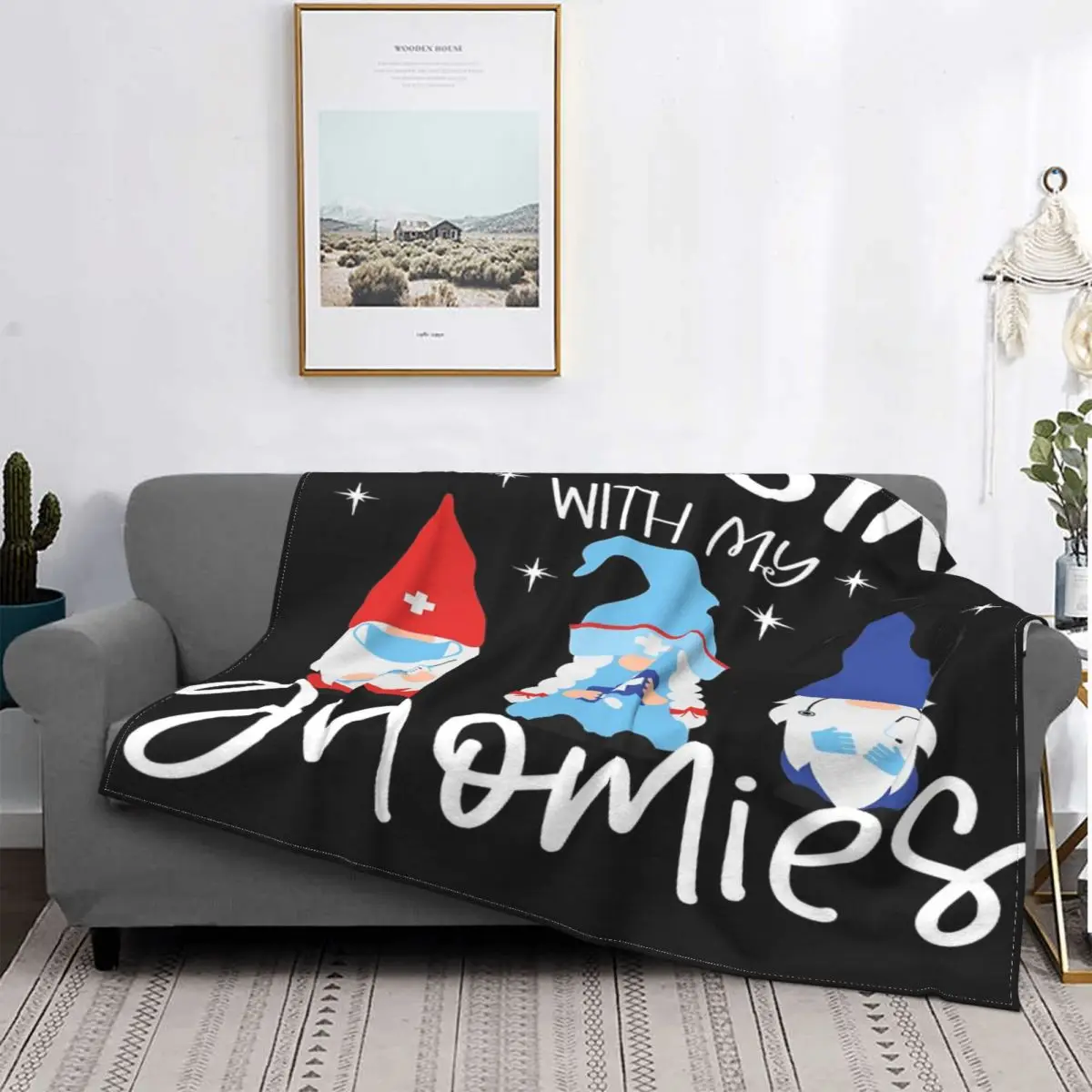 

Медведь с надписью «My Gnomies enfermera», 1 manta colcha cama