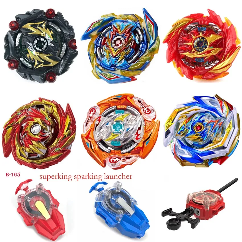 Новинка 2020 Beyblades Burst вращающийся левый и правый пусковой механизм лезвие Bayblade Blade