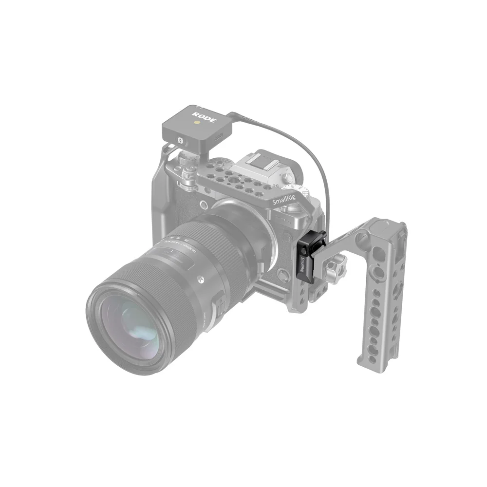 SmallRig Адаптер для крепления холодного башмака с защитной кнопкой быстросъемная