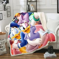 disney daisy duck donald duck couple babies plush blanket throw sofa bed cover single twin bedding for boys girls children gifts