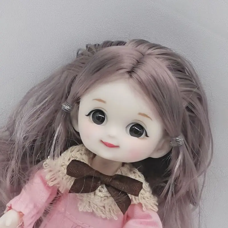 

New 16cm Doll Toys for Children BJD MINI Doll with Fashion Clothes Shoes DIY Dress Up Dolls for Girls Gift