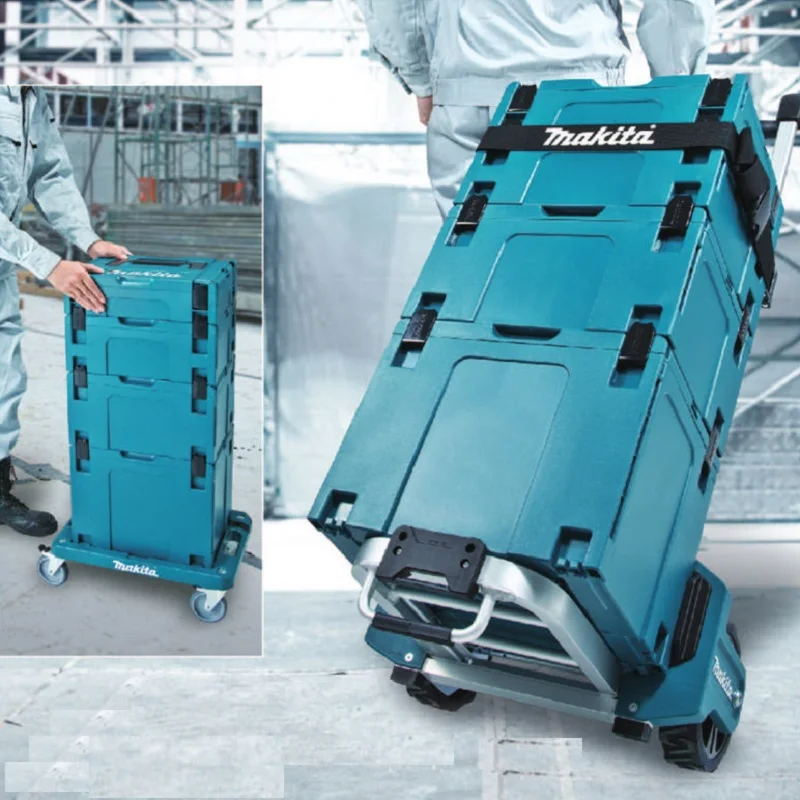 Ящик для инструментов с колесами полный чемодан хранения профессиональный