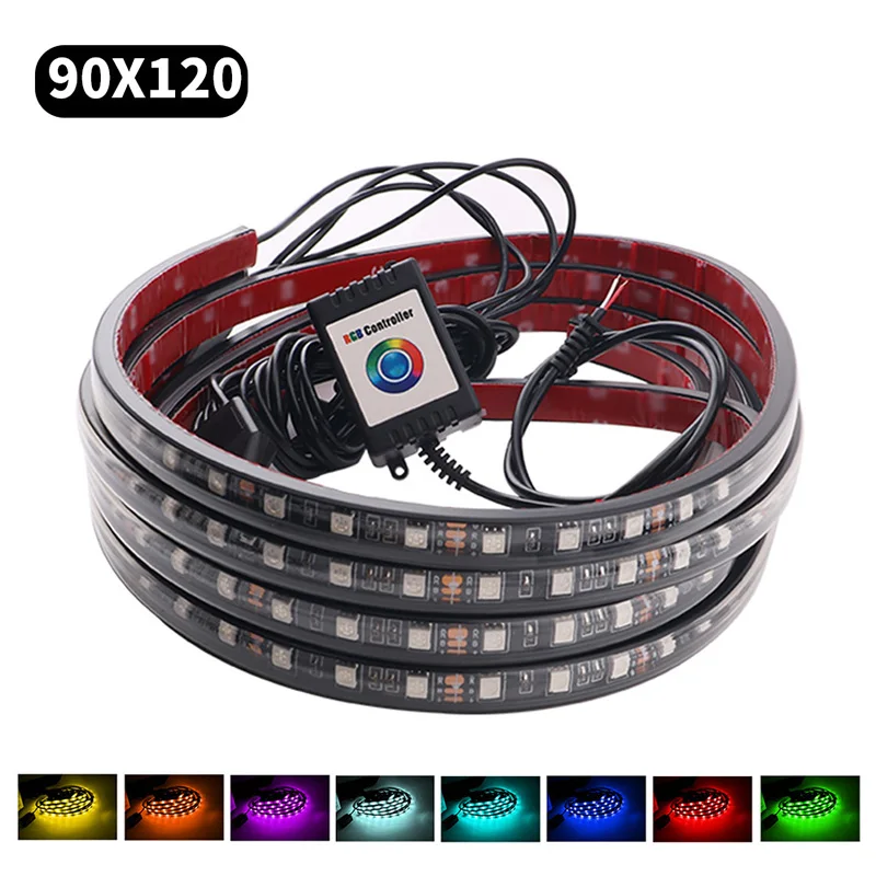 Светильник на шасси с управлением через приложение светодиодная лента RGB под