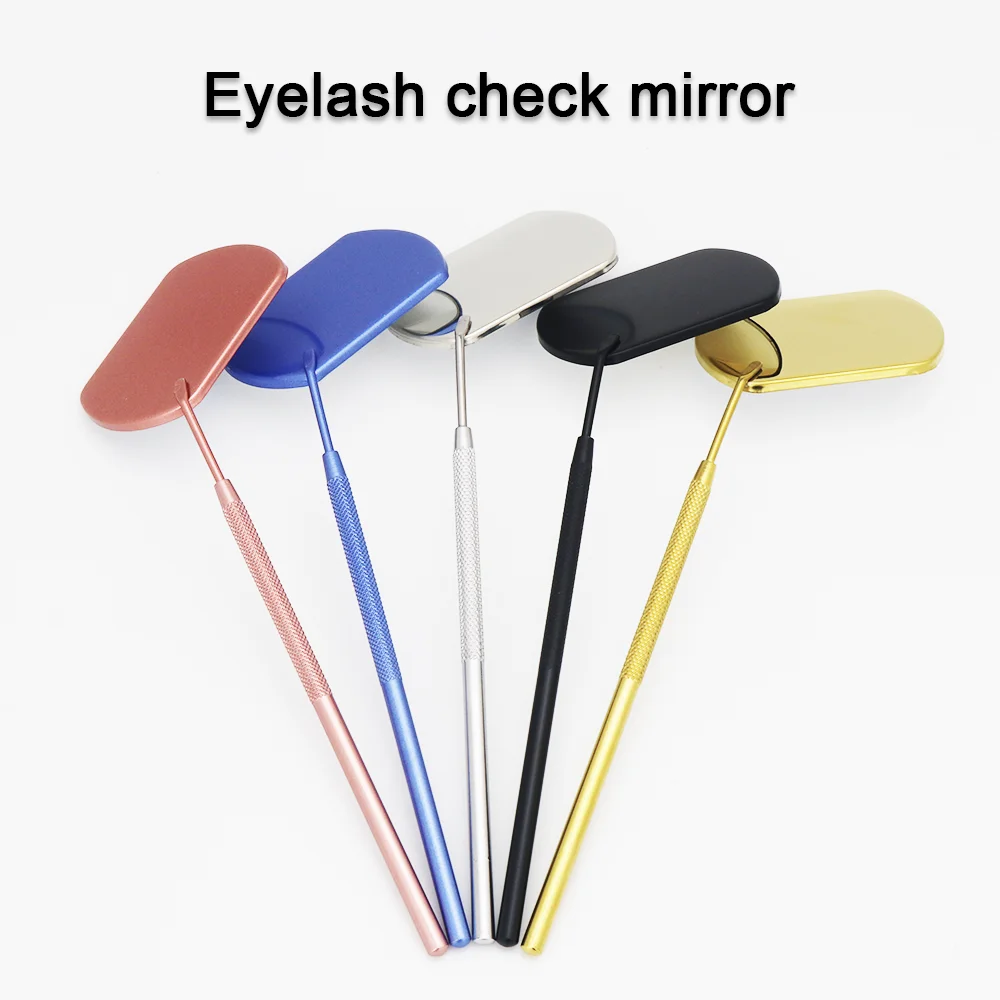 

Eyelash Extension Mirror Large Makeup Mirror Magnifying Beauty Long Handle Mirror for Checking False Eyelashes Tools Makeup Tool