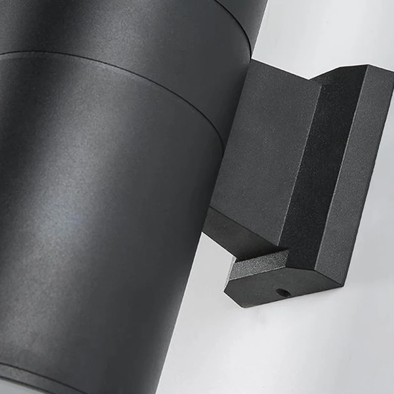 Уличная настенная лампа вверх и вниз черная серая 6 Вт/10 Вт двухстороннее