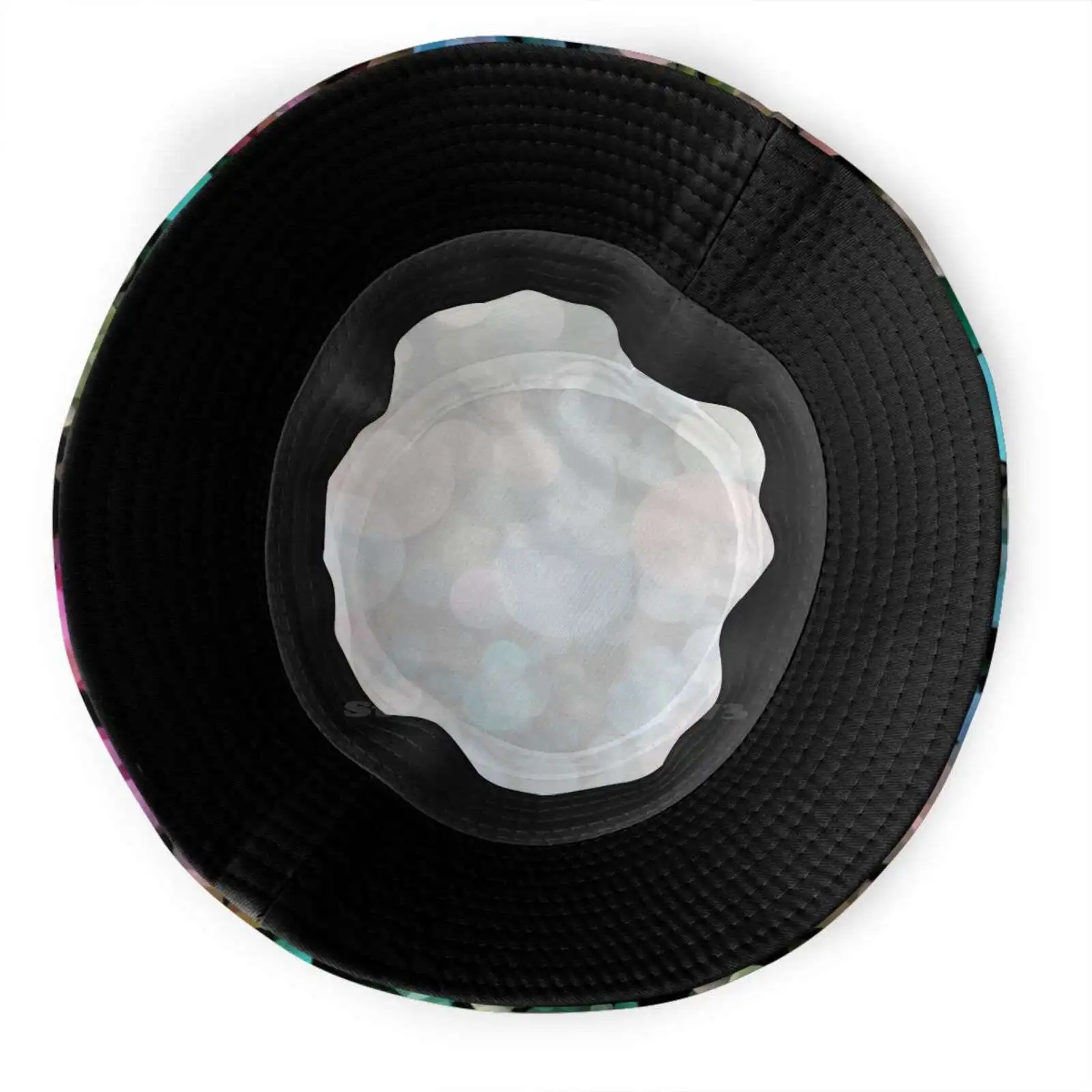 

Colorful Circles Bokeh Background 18 Bucket Hat Beach Tourism Hats Breathable Sun Cap Pattern Bokeh Abstract Luxury Bokeh Glam