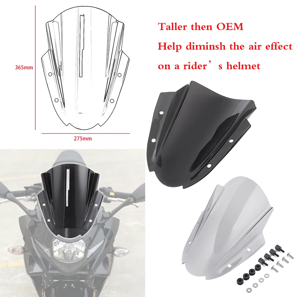 Мото спорт Touring Racing лобовое стекло щиток для ветрового стекла экран с монтажным