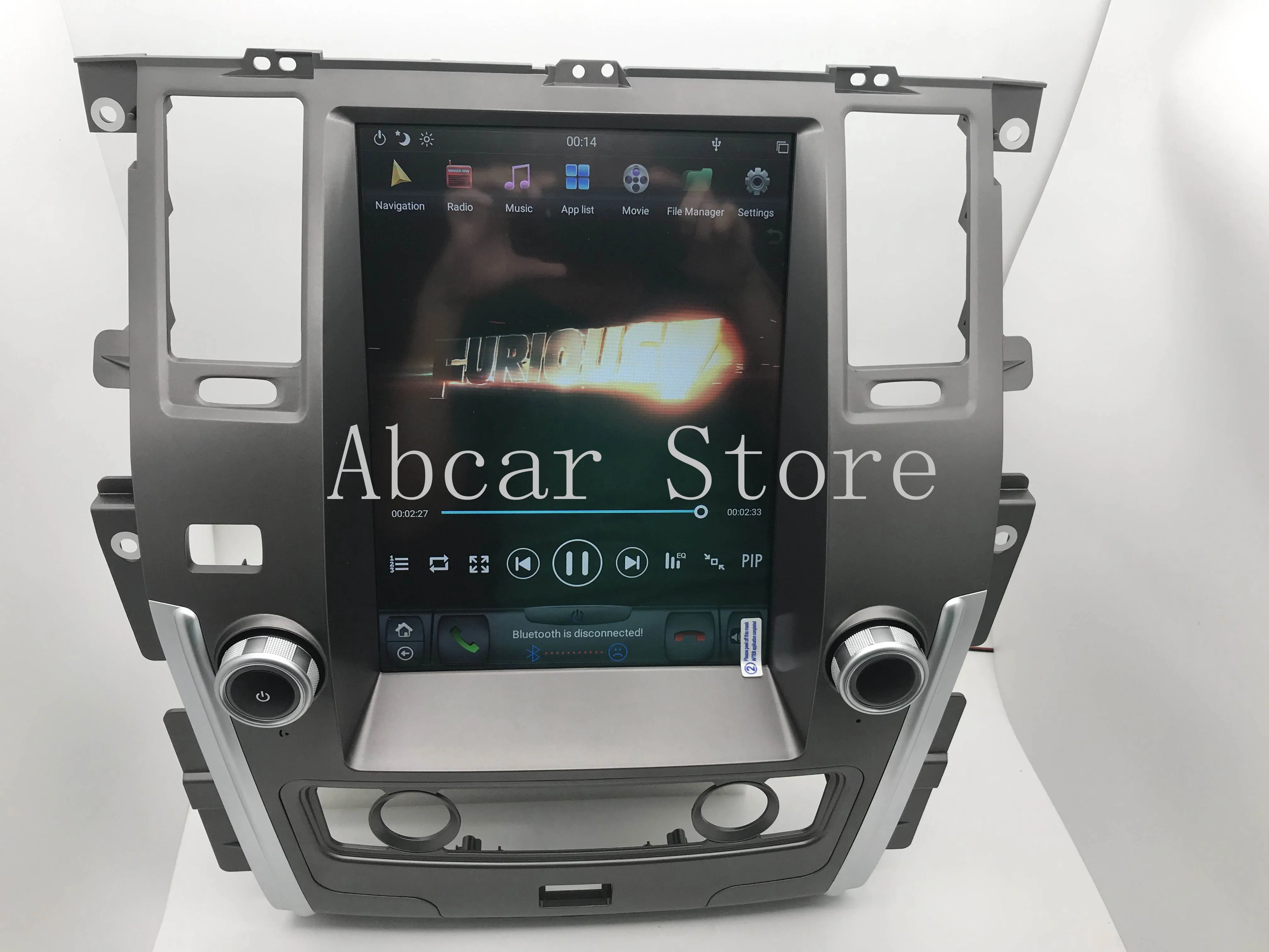12 1 ''Tesla style Android 9 0 автомобильный dvd плеер GPS навигация для NISSAN патруль 2010 2019