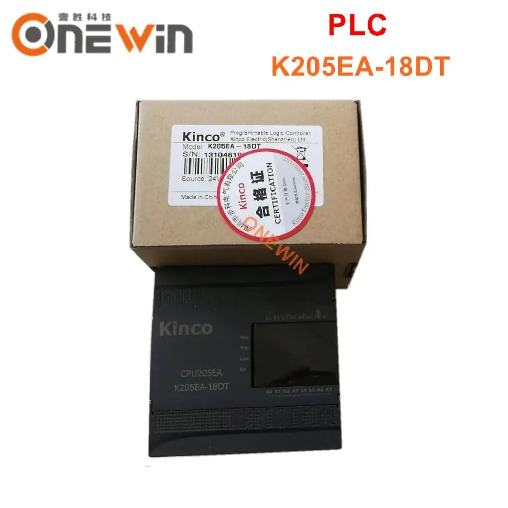 Kinco PLC K205EA 18DT модуль процессора DC24V 18 point включая DI8 DO8 RS485 связи|Контроллер с ЧПУ| |
