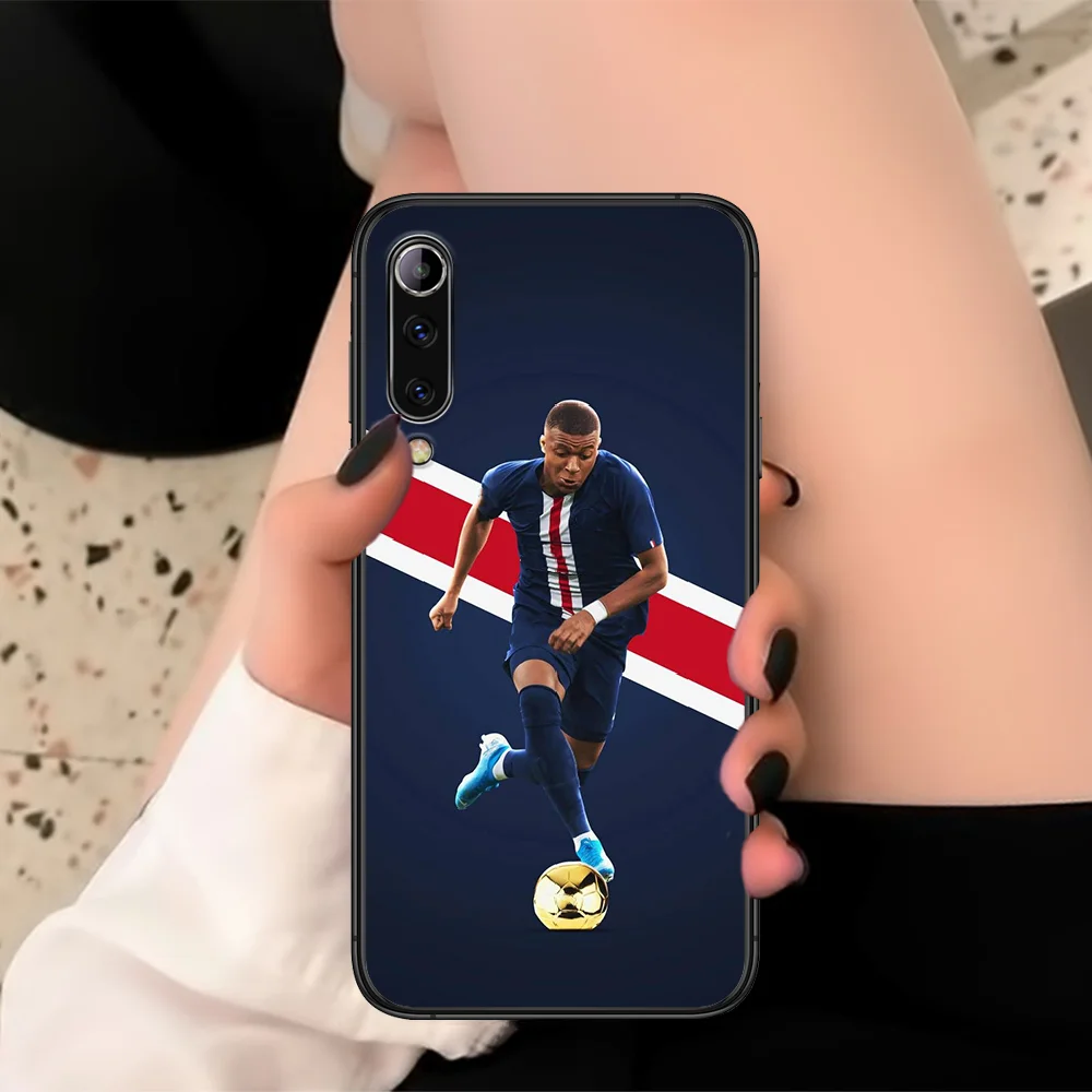 

Mbappe Soccer Football 7 Phone Case For XIAOMI Redmi K 3 4 5 6 7 8 9 10 20 30 A X Pro Ultra Black black Bumper Luxury Funda Tpu