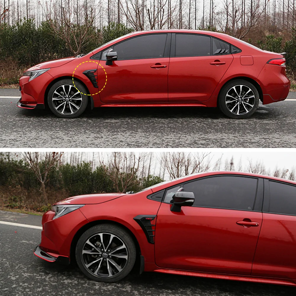 Наклейка на боковое вентиляционное отверстие для Toyota corolla altis автомобильные