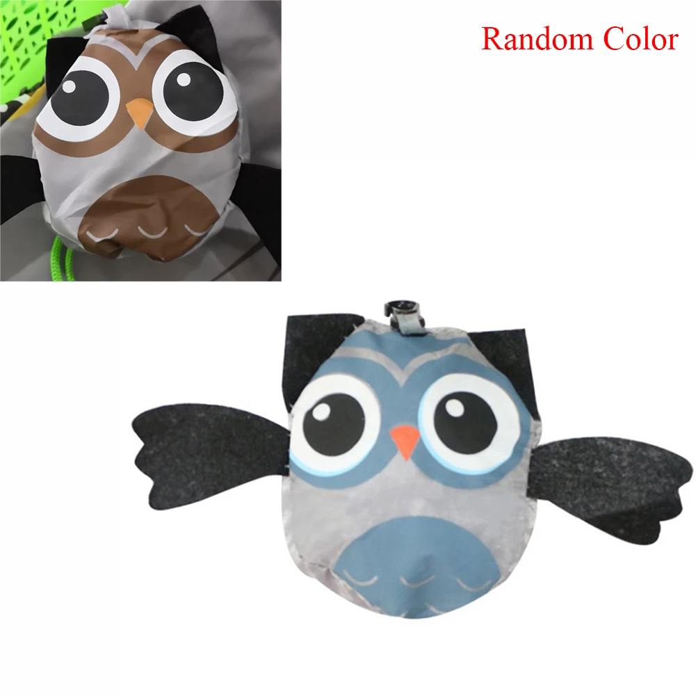 

Cute Animal Owl Shape Foldable Shopping Bag Reusable Tote Bag Portable Travel Shoulder Bag Folding Storage Bags Home Organizator