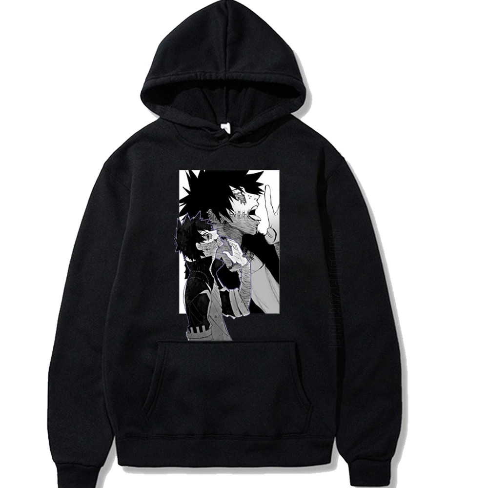 

My Hero Academia Anime Harajuku Dabi Print Hoodie Men Loose Autumn Fashion Designer Streetwear Hoody Hoodies