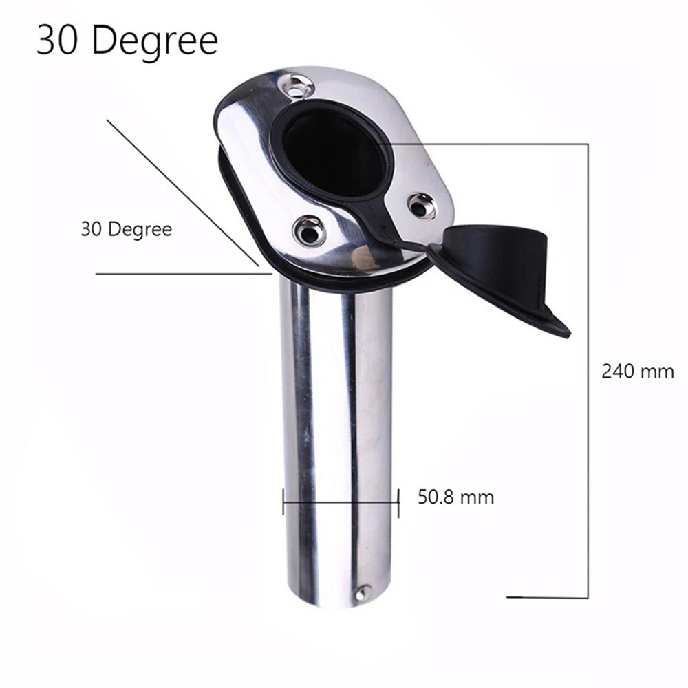 Держатель удочки с утапливаемым креплением подставка для из нержавеющей стали