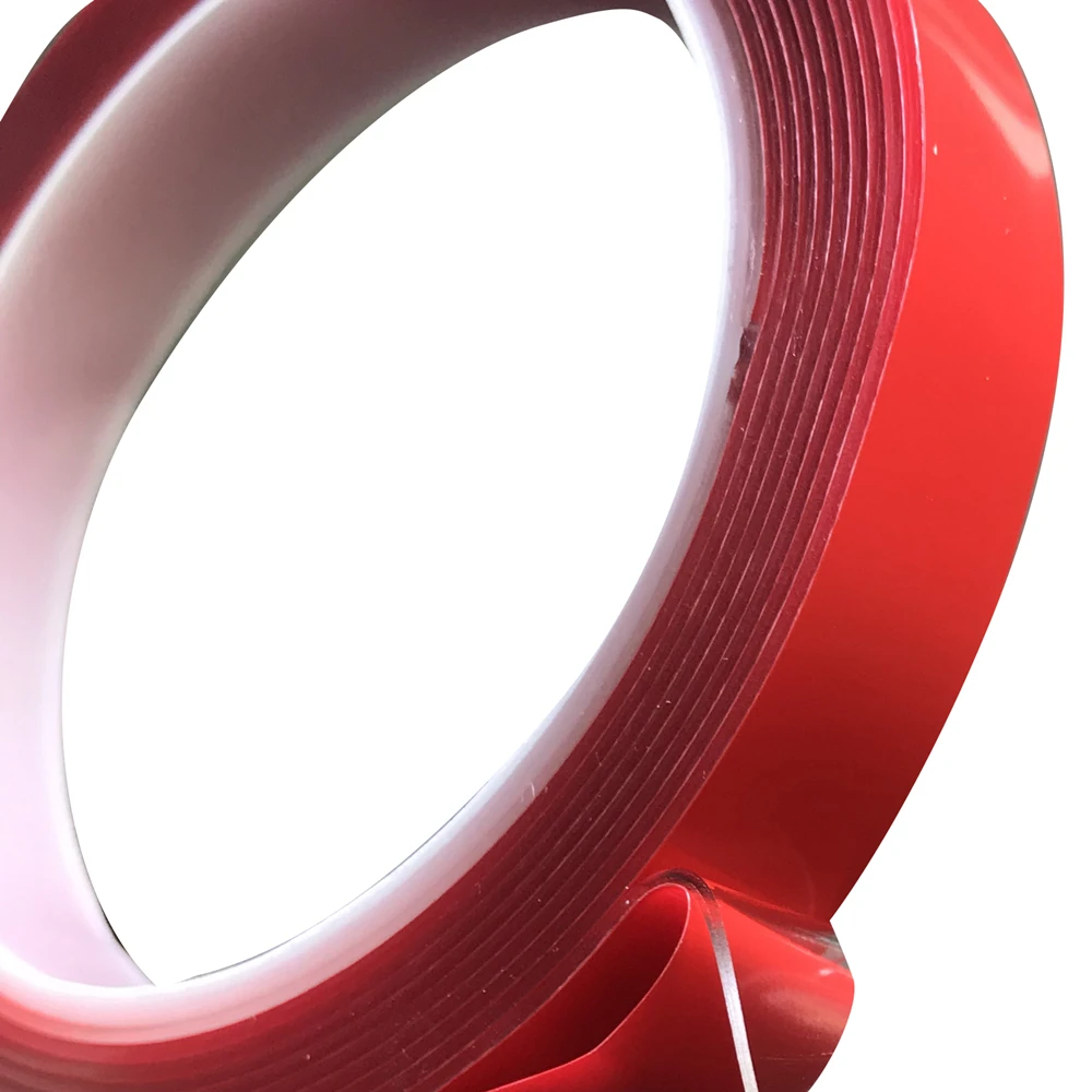 Двухсторонняя лента YX прозрачная акриловая пенопластовая многоразовая