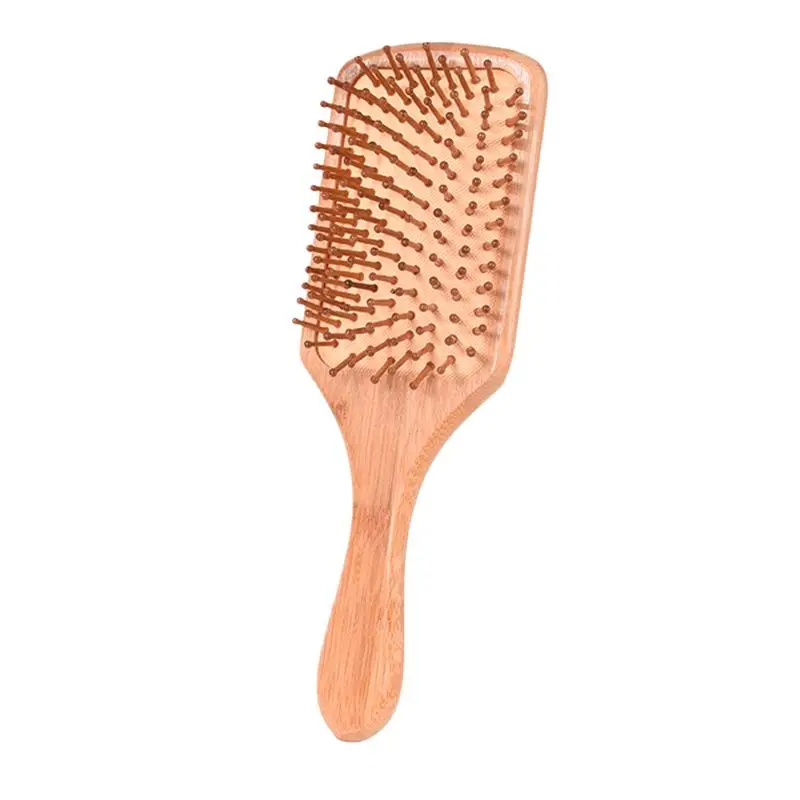 Щетка для волос из натурального бамбука щетка расчесывания на воздушной подушке